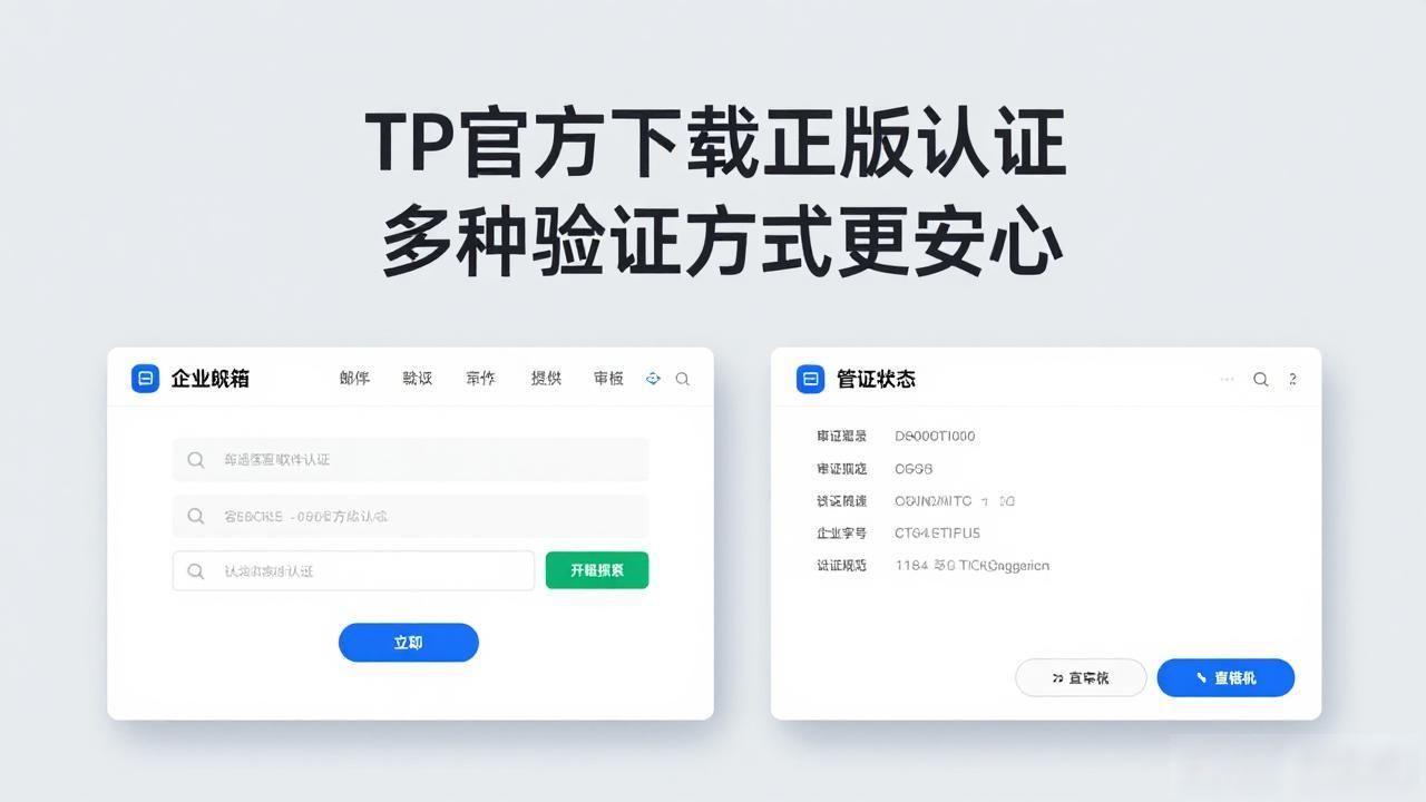 TP官方下载正版认证 多种验证方式更安心