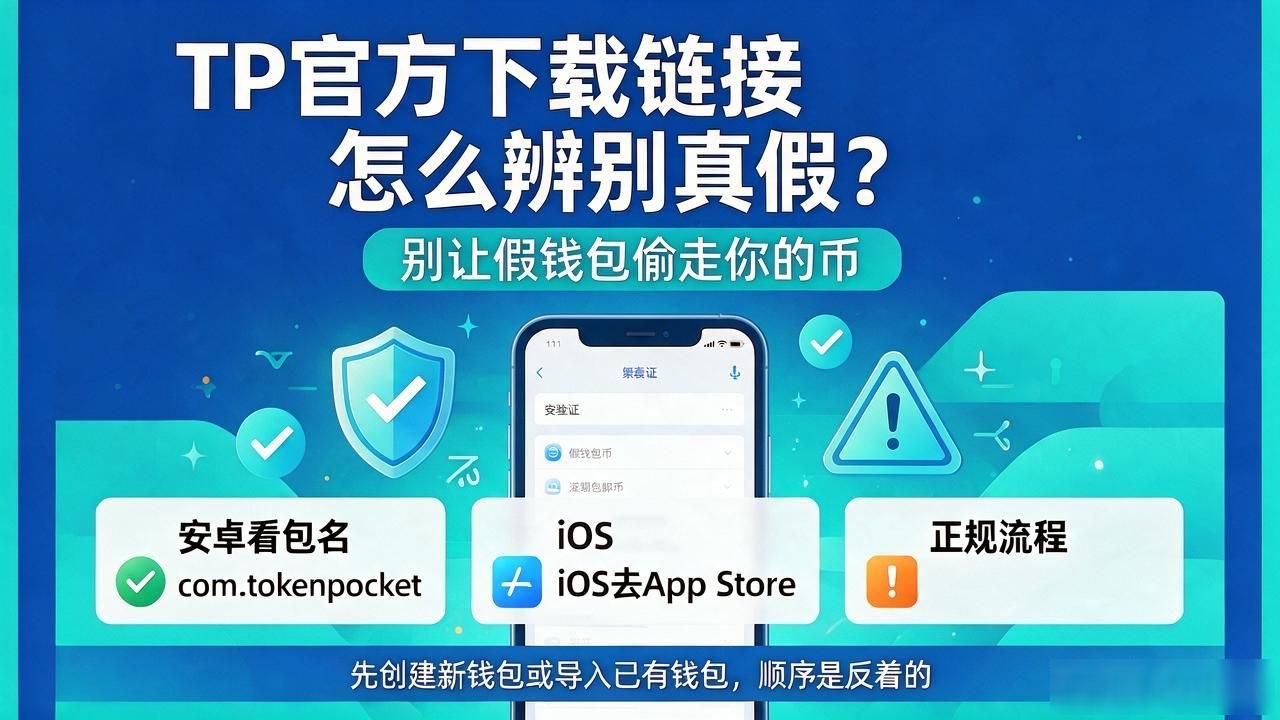TP官方下载链接怎么辨别真假？别让假钱包偷走你的币
