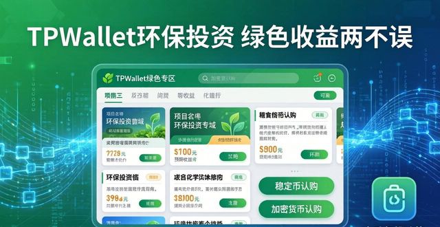 环保设备投资_使用TPWallet进行环保投资的机会_环保机遇