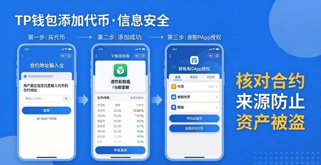 TP钱包有了合约地址怎么操作？三步添加代币
