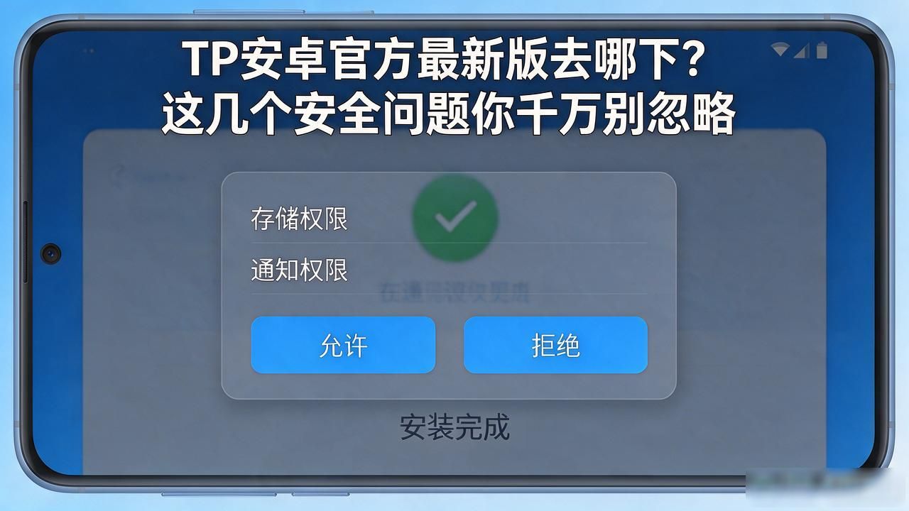 TP安卓官方最新版去哪下？这几个安全问题你千万别忽略