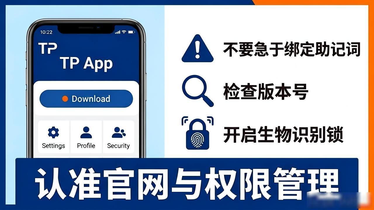 下载TP官方APP防坑指南：认准官网与权限管理