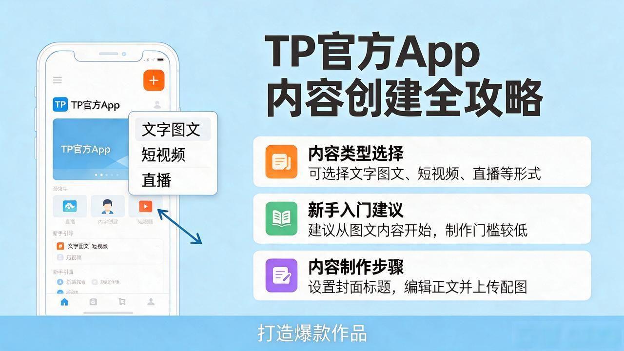 TP官方App内容创建全攻略：从零开始打造爆款作品