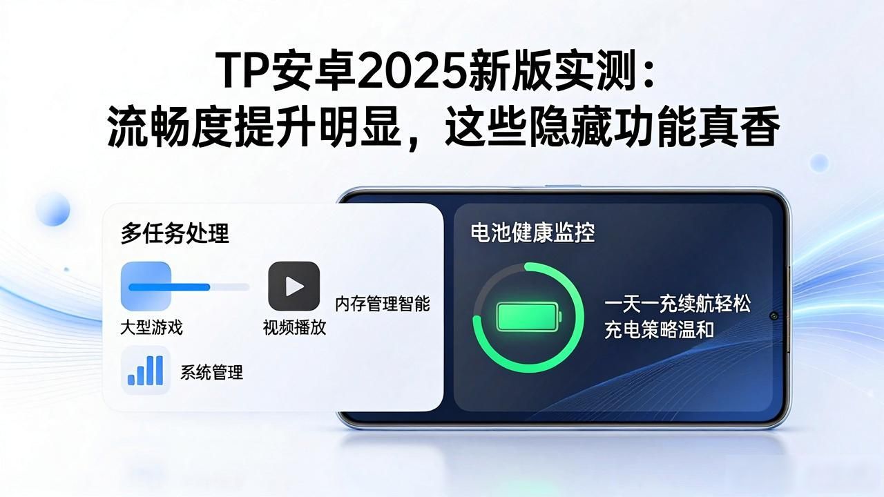 TP安卓2025新版实测：流畅度提升明显，这些隐藏功能真香