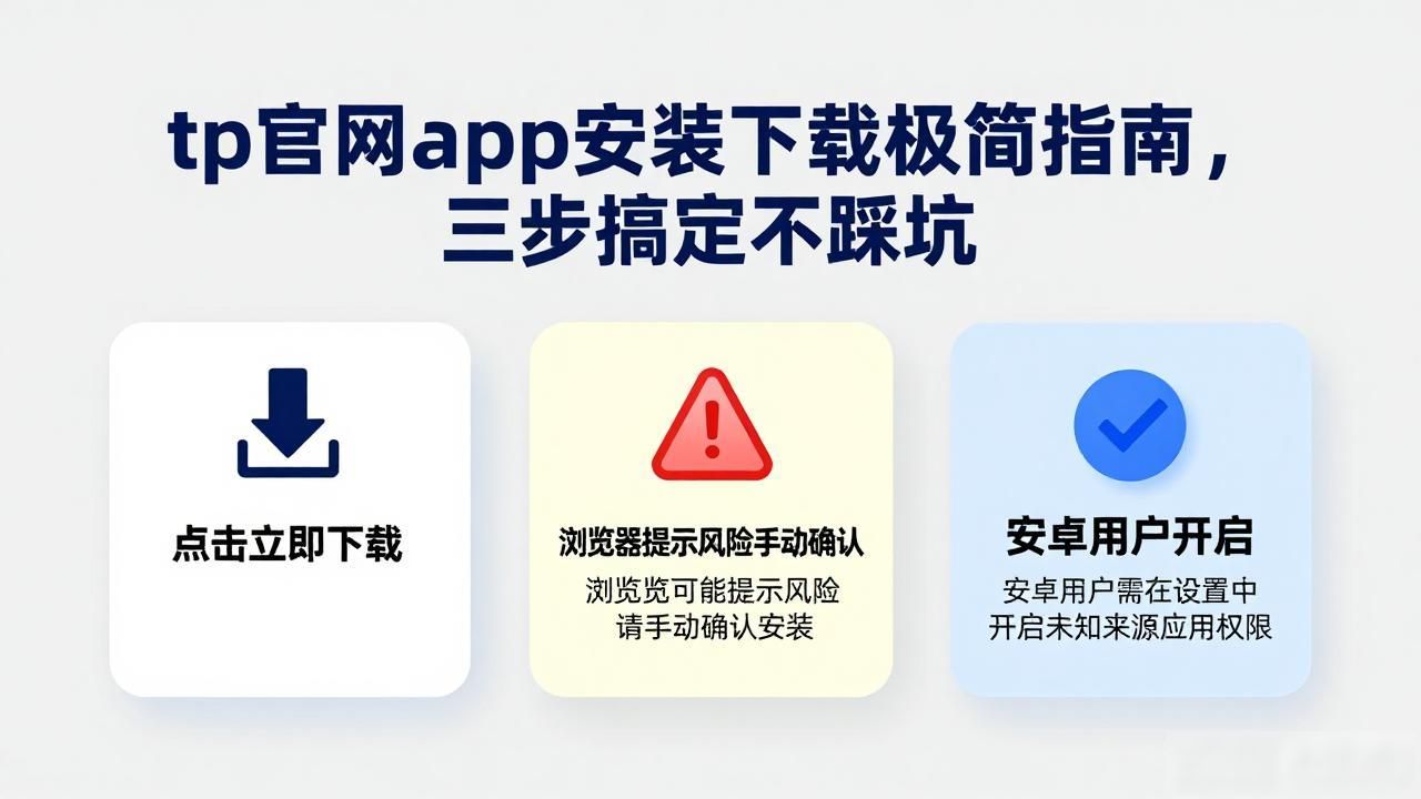 tp官网app安装下载极简指南，三步搞定不踩坑