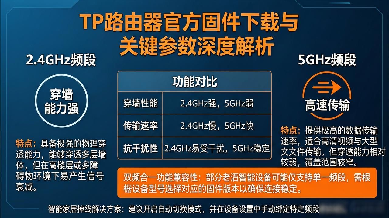 TP路由器官方固件下载与关键参数深度解析
