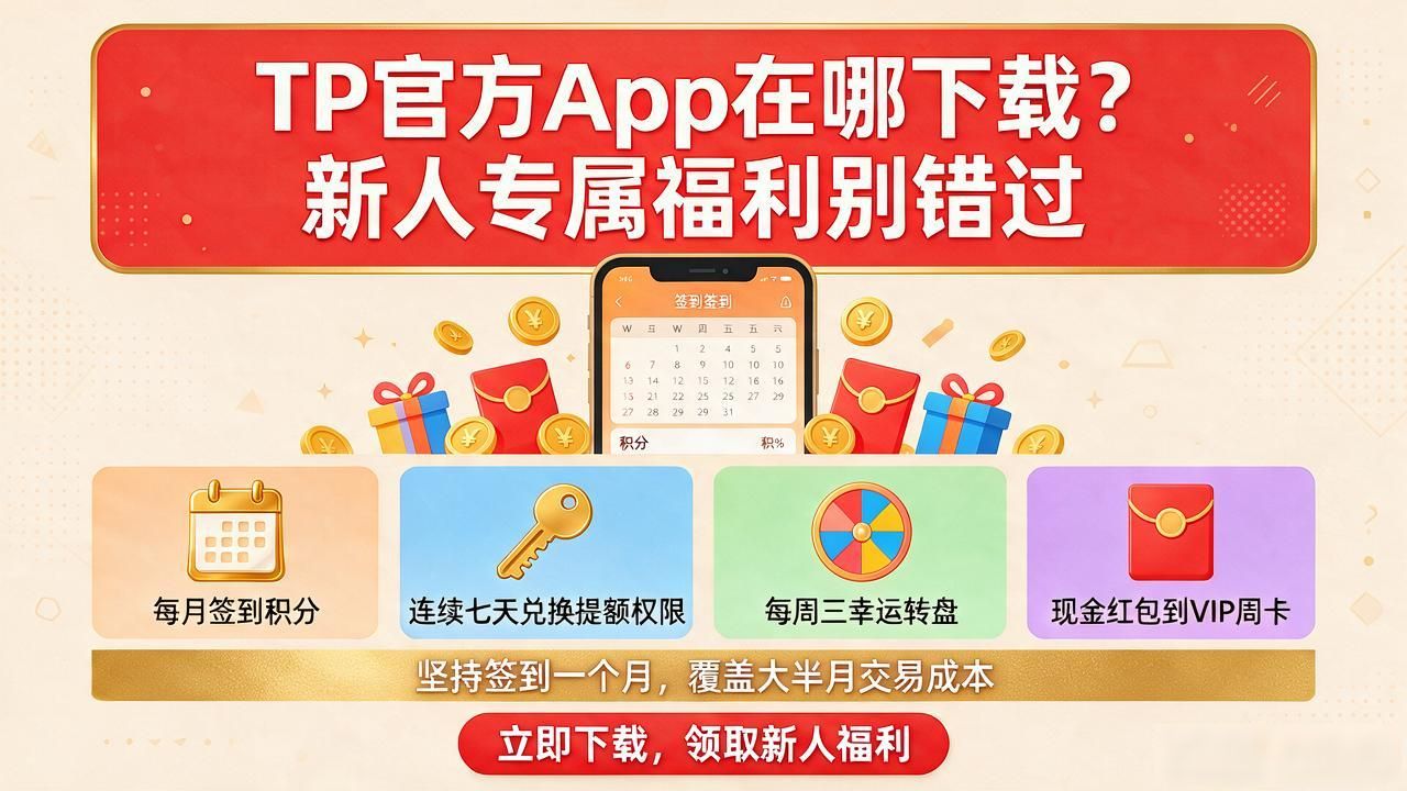 TP官方App在哪下载？新人专属福利别错过