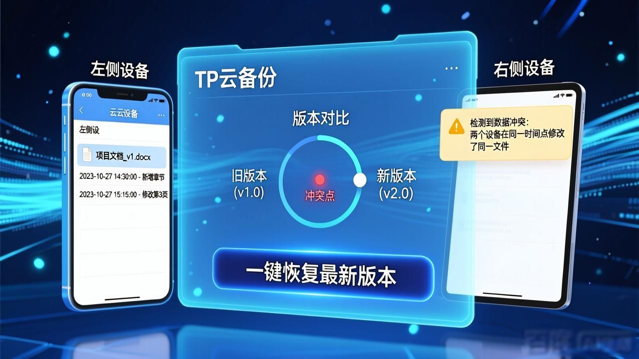 TP云备份恢复失败？同步冲突一键解决指南