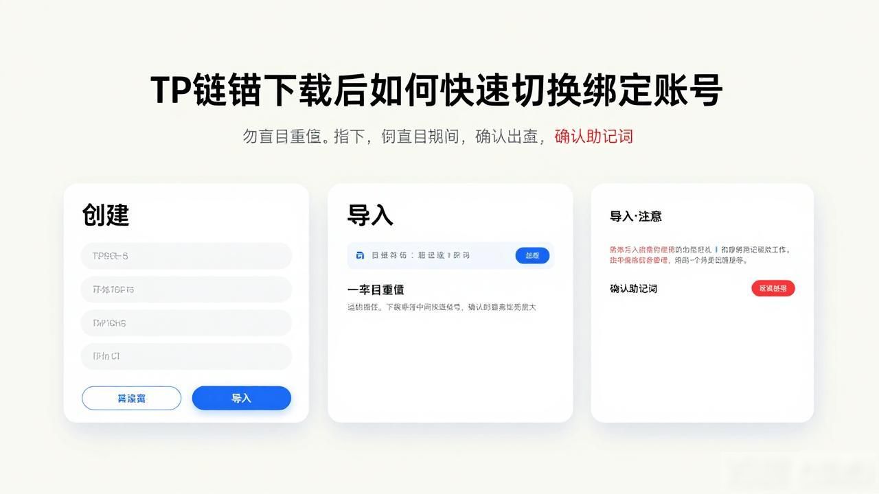 TP钱包下载后如何快速切换绑定账号