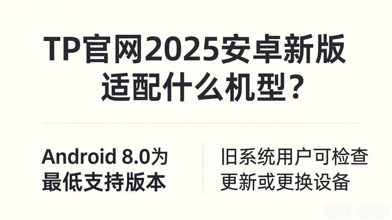 TP官网2025安卓新版适配什么机型？