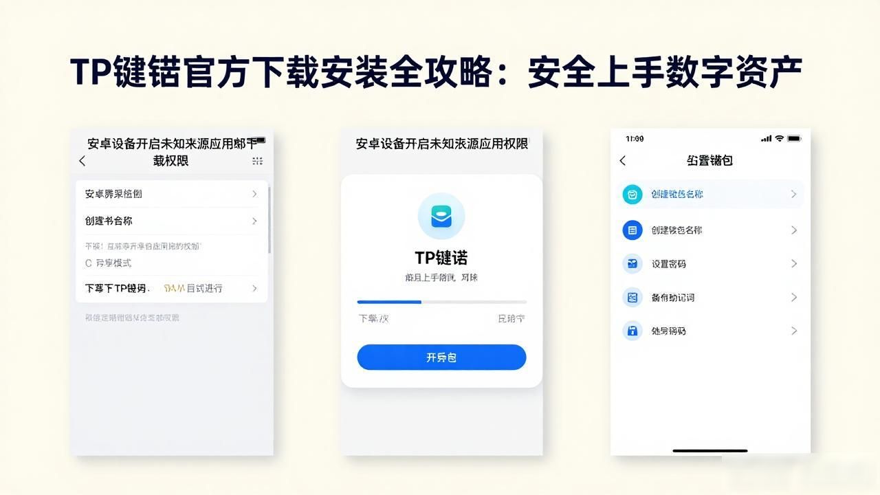 TP钱包官方下载安装全攻略：安全上手数字资产