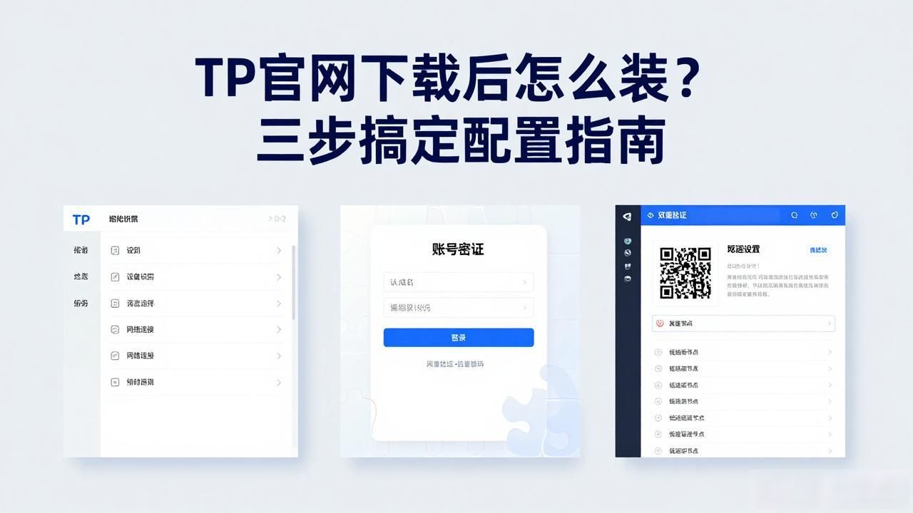 TP官网下载后怎么装？三步搞定配置指南