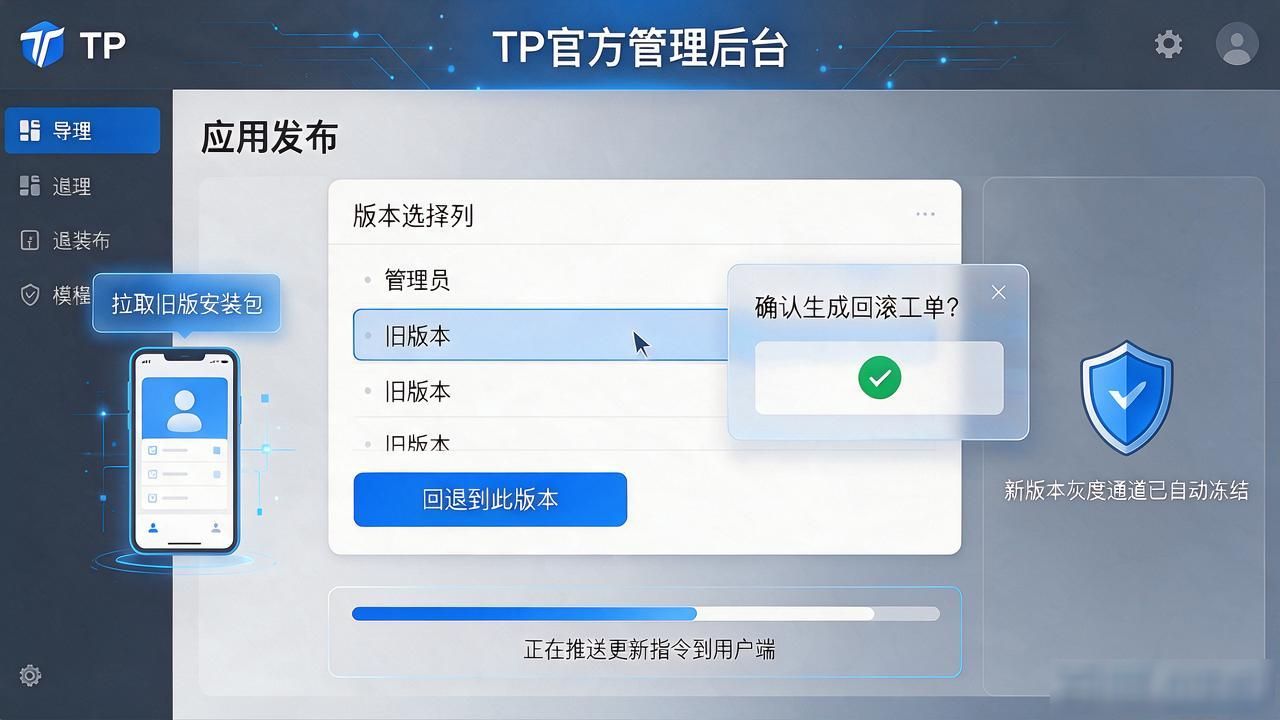 TP官方app版本回滚操作步骤，管理员如何安全回退旧版本