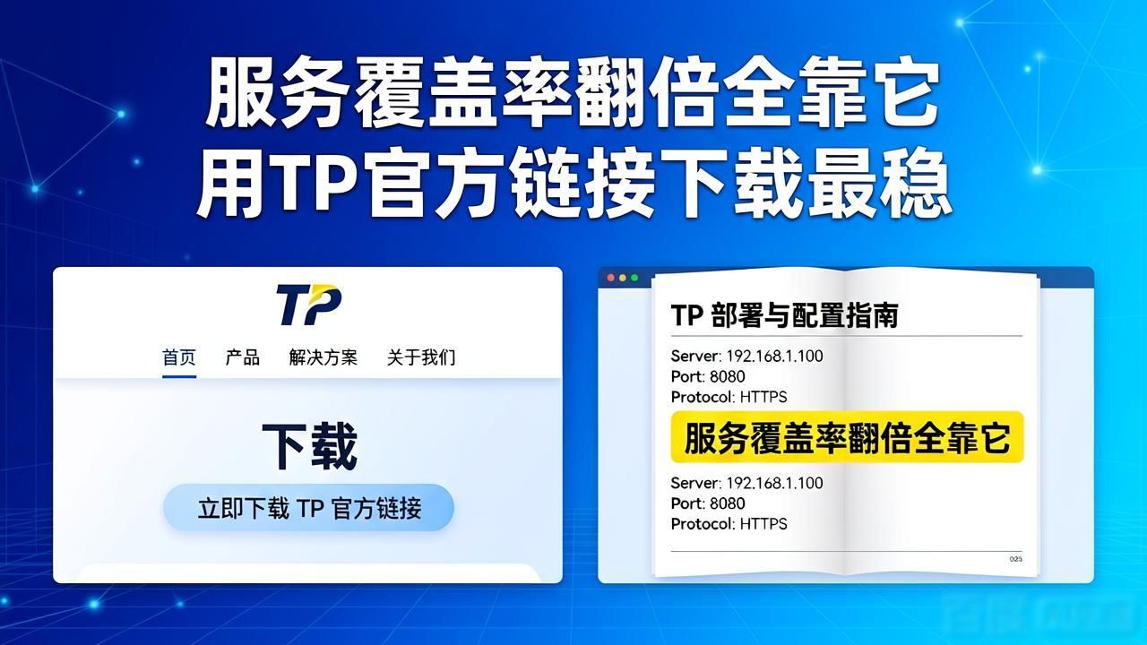 服务覆盖率翻倍全靠它 用TP官方链接下载最稳