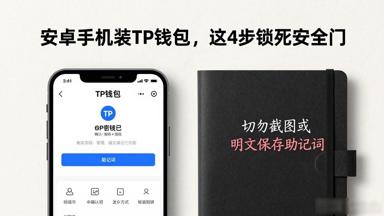 安卓手机装TP钱包，这4步锁死安全门