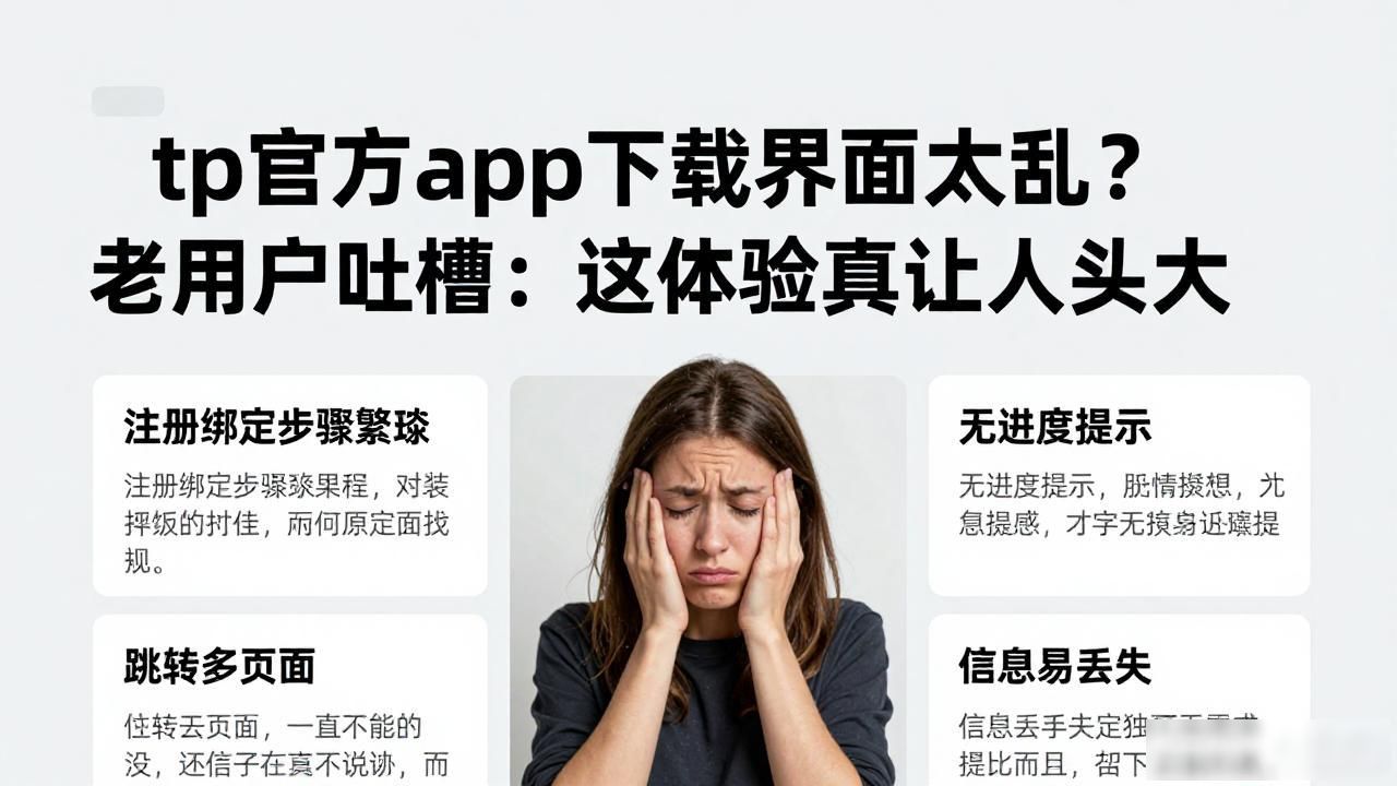 tp官方app下载界面太乱？老用户吐槽：这体验真让人头大