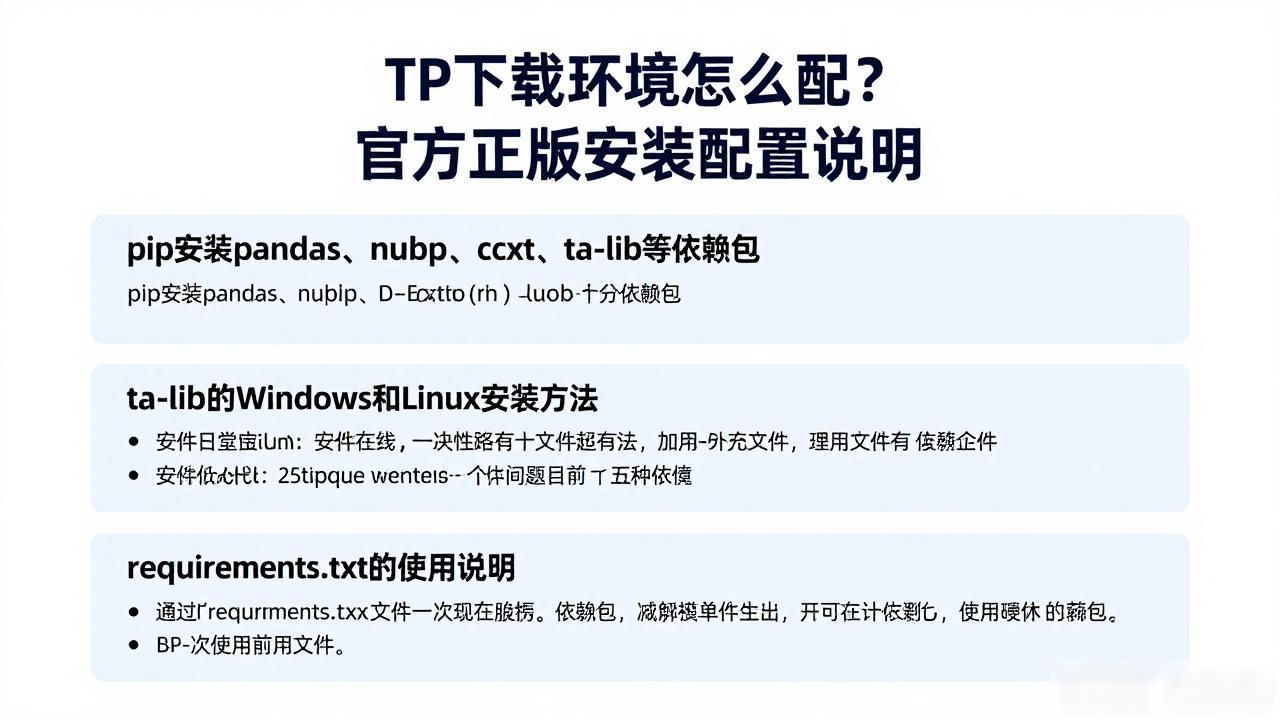 TP下载环境怎么配？官方正版安装配置说明
