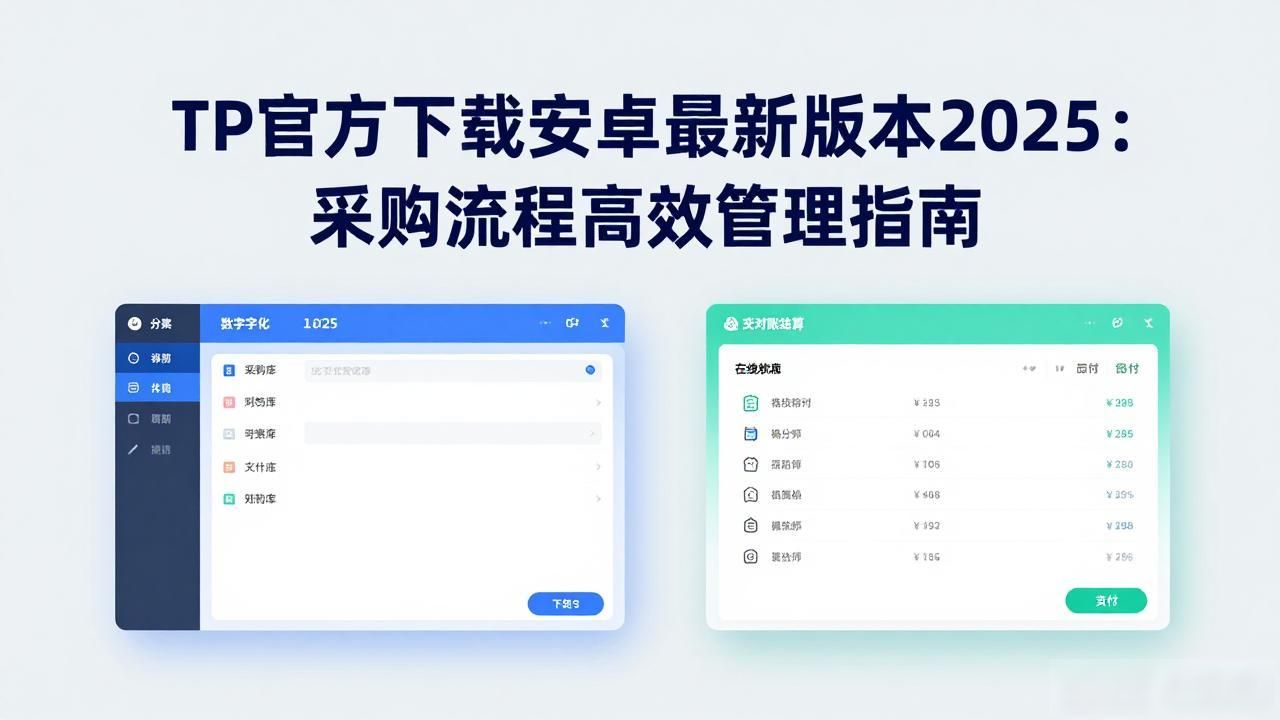 TP官方下载安卓最新版本2025：采购流程高效管理指南