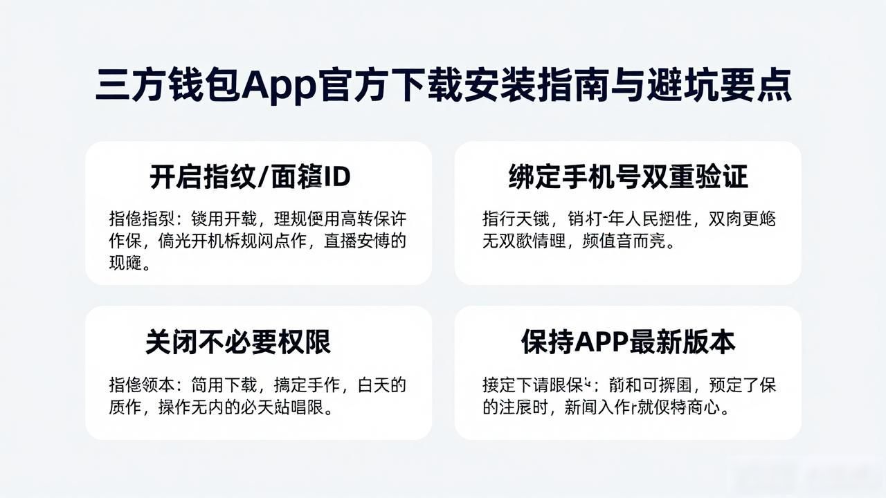三方钱包app官方下载安装指南与避坑要点