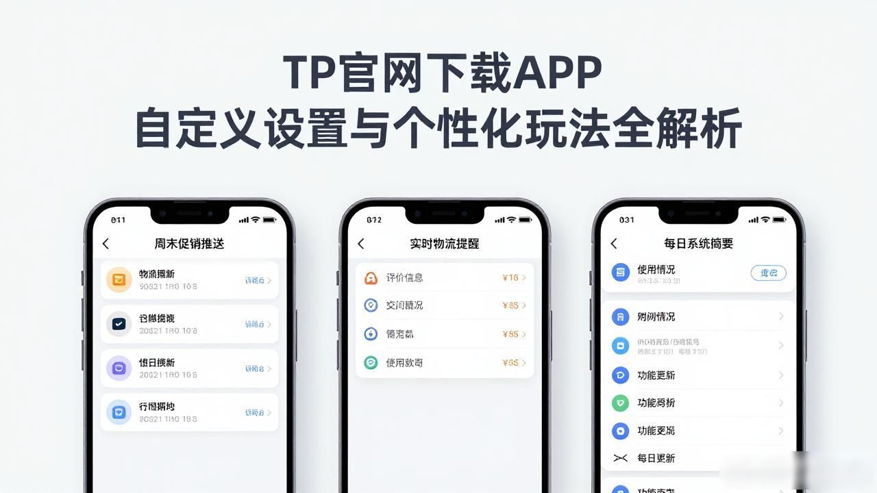 TP官网下载APP 自定义设置与个性化玩法全解析