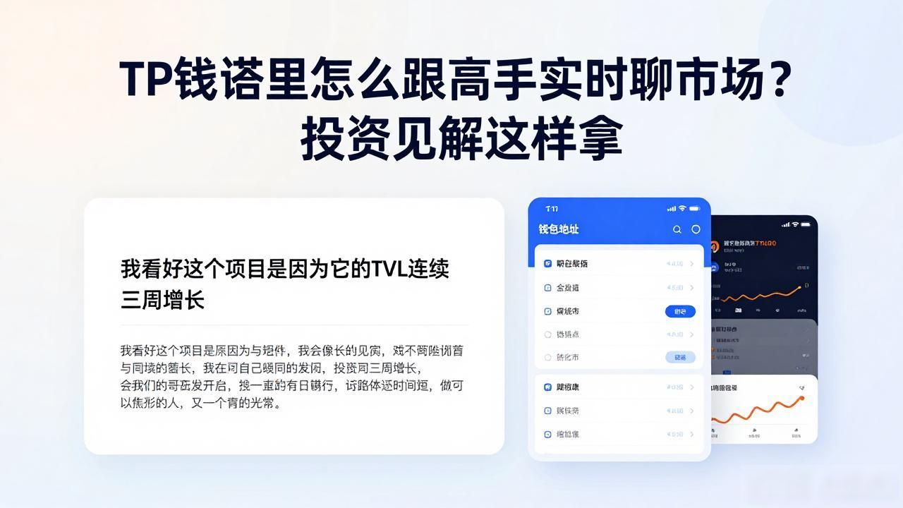 TP钱包里怎么跟高手实时聊市场？投资见解这样拿