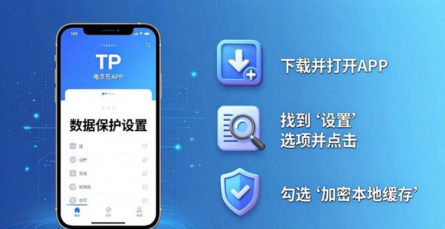 TP官方APP下载后，三步设置数据保护