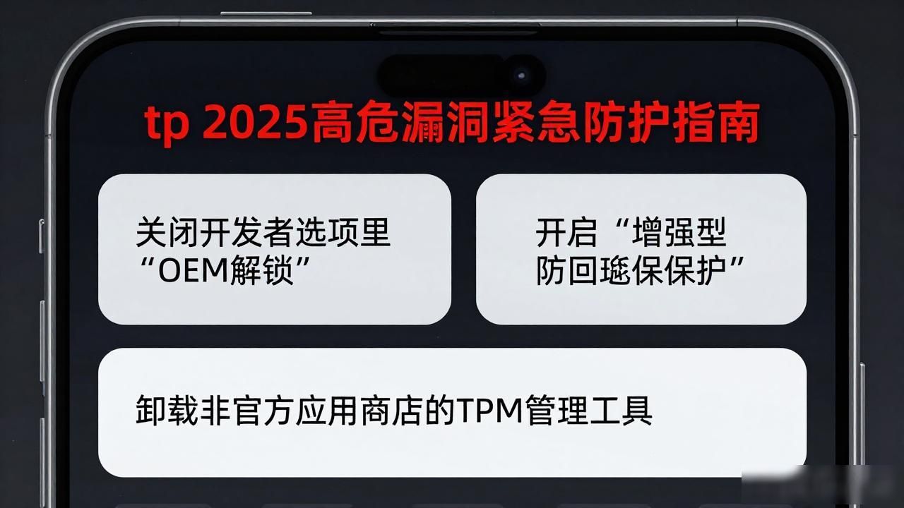 安卓用户注意！tp 2025高危漏洞紧急防护指南