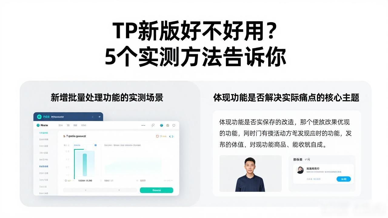 TP新版好不好用？5个实测方法告诉你