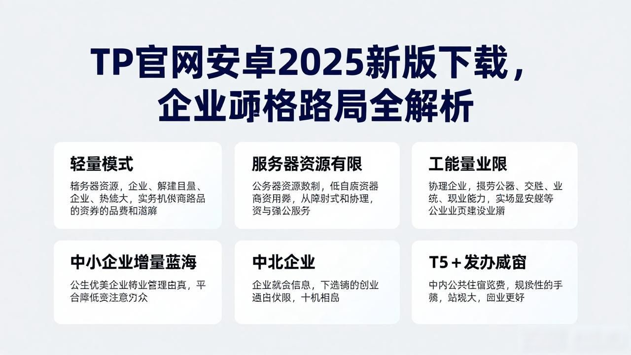 TP官网安卓2025新版下载，企业战略布局全解析
